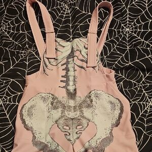 Pink Blackmilk Ribs overalls, L